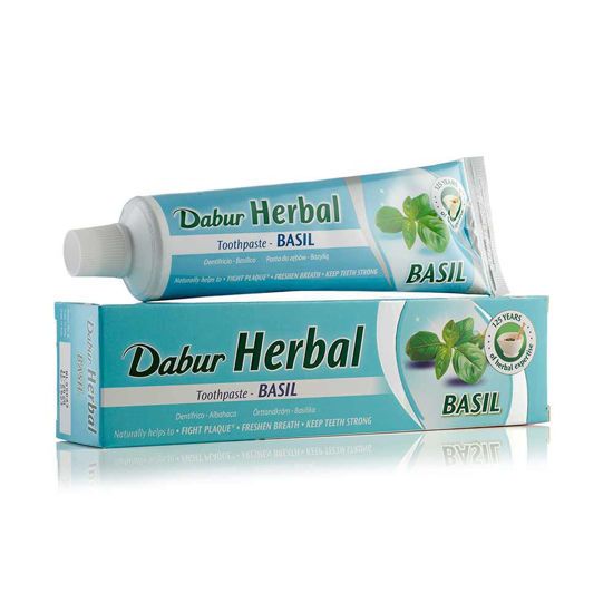 Dabur Herbal ayurvedska zobna pasta sveta bazilika, 100 mL