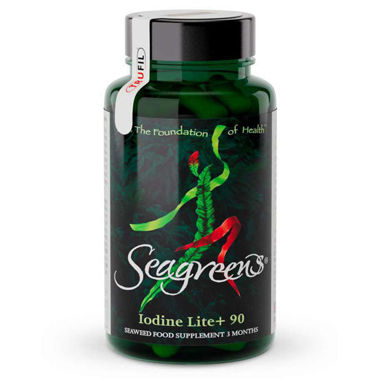 Seagreens Iodine Lite Plus bio morske alge jod, 90 kapsul