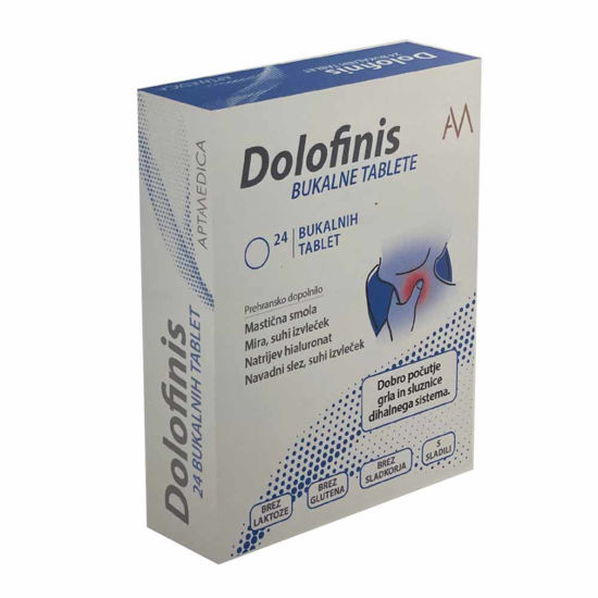 Dolofinis, dobro počutje grla