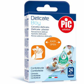 PicturePiC Delicate antibakterijski obliž za otroke, 24 obližev