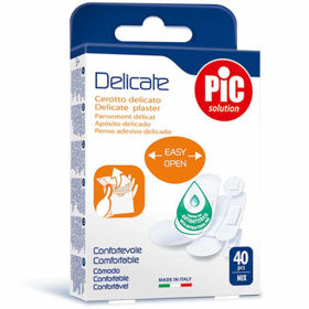 PicturePiC Delicate Mix antibakterijski obliž, 40 obližev